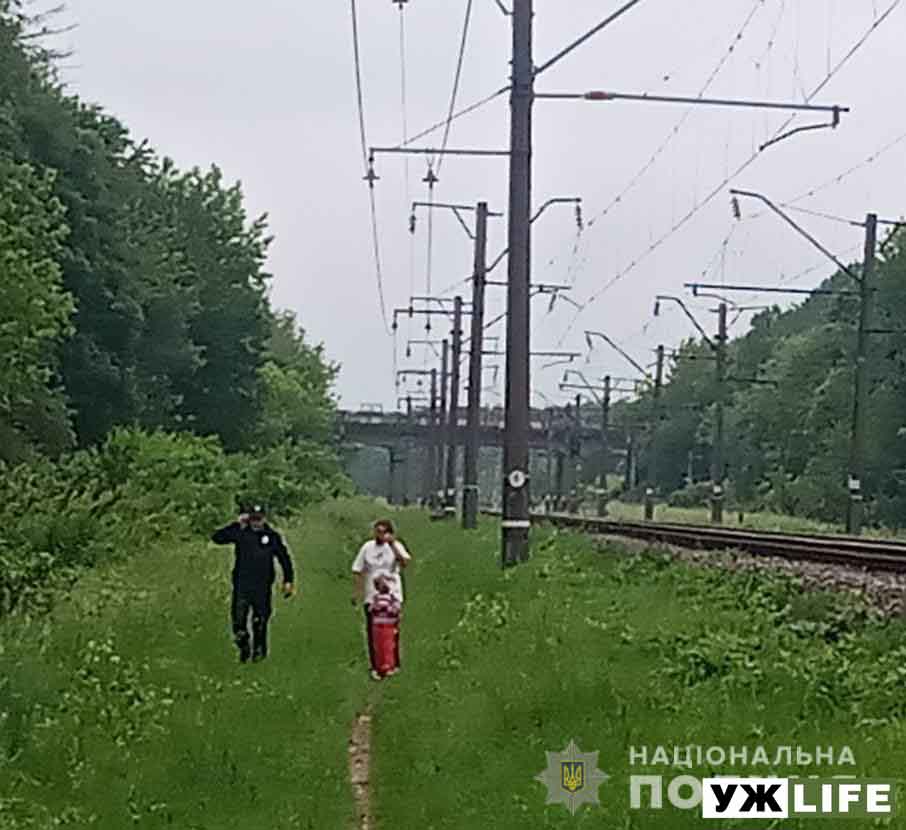 На Житомирщині жінка намагалася вбити себе та 5-річну донечку, кинувшись під потяг