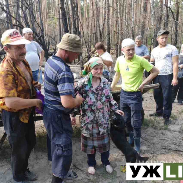 На Житомирщині знайшли 83-річну пенсіонерку, яка дві доби блукала у лісі (ФОТО)