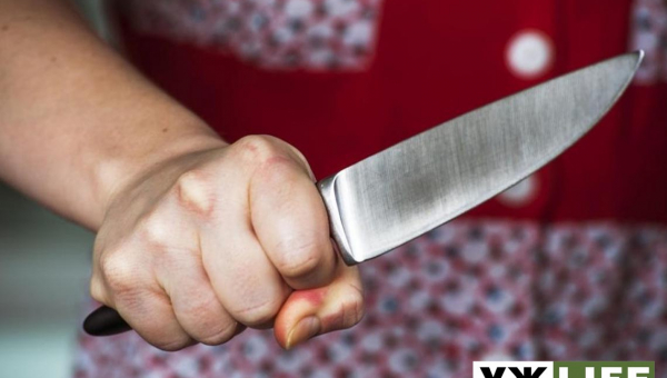 На Овруччині під час сімейної сварки жінка вдарила ножем у живіт свого співмешканця